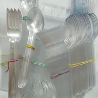 قاشق و چنگال یکبار مصرف|ظروف نگهدارنده، پلاستیکی، یک‌بارمصرف|جهرم, |دیوار