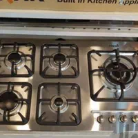 o8 اجاق گاز رومیزی توکار صفحه استیل چدن ساباف|اجاق گاز و لوازم برقی پخت‌وپز|رشت, رشتیان|دیوار