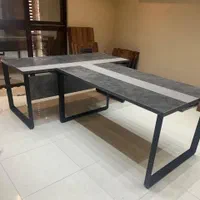 میز کنفرانس نیلپر کانترمبل چستر گیم چرم پارچه نانو|مبلمان اداری|تهران, آرژانتین|دیوار