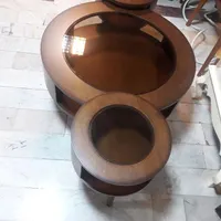 جلو مبل و عسلی ۲طبقه گرد قطر ۹۰|مبلمان خانگی و میز عسلی|تهران, دانشگاه علم و صنعت|دیوار