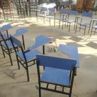 صندلی امتحان،صندلی دانشجویی چوبی،صندلی محصلی (آبی)|مبلمان اداری|تهران, بهارستان|دیوار