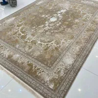 فرش افشان نسکافه ای طلایی 700شانه ۱۲و۹و۶ متری