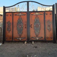 درب حیاط قاب دار روسی باغی|مصالح و تجهیزات ساختمان|مشهد, رسالت|دیوار