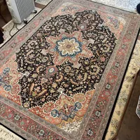 فرش ۶ متری ماشینی کاشان مدل هریس