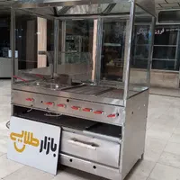 فر ساندویچی بزرگ ترکیبی تاپینگ ۳ لگنه سرخ کن صنعتی|کافی‌شاپ و رستوران|تهران, بیسیم|دیوار