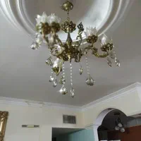 لوستر برنجی سنگین