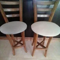 صندلی اپن چوبی دوعد کاملا نو سالم