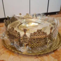 منقل برنجی دورهمی سماوری زغالی مسی|صنایع دستی و سایر لوازم تزئینی|اصفهان, دستگرده|دیوار