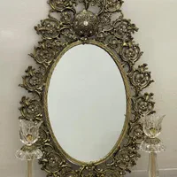 آینه و شعمدون برنجی