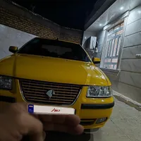 تاکسی سمند ef7دوگانه کارخانه مدل 1400پلاک ت|خودرو سواری و وانت|ایلام, |دیوار