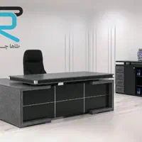 تولیدی نیمست+میز ریاست/دفتر املاک/صندلی چرخدارB10