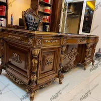 میز مدیریت امپراطور مبلمان اداری کنفرانس شاهنشاهی|دفتر کار|تهران, فاطمی|دیوار