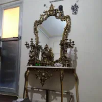خریدار اینه شمعدان فلزی برنزی استیل سالم و مستعمل|آینه|قم, پردیسان|دیوار