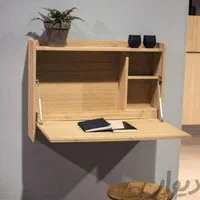 میز تحریر دیواری تاشو و کمجا