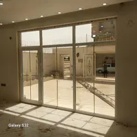 درب پنجره دوجدارآلمینیوم توری ثابت،پلیسه حفاظ حصیر|خدمات پیشه و مهارت|ورامین, |دیوار