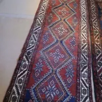 دوعدد فرش دستبافت محلی