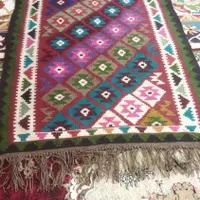 گلیم پشمی دومتری