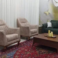 جلو مبلی میز جلومبلی به همراه 2عسلی کشودار|مبلمان خانگی و میز عسلی|تهران, شادآباد|دیوار