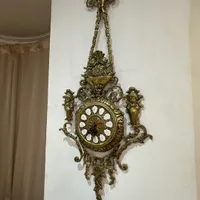 ساعت دیواری برنجی