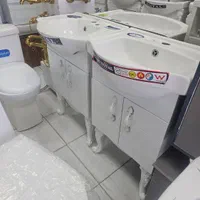 روشویی کابینتی سایز ۵۰ و۵۵ پایه دار دو درب|لوازم سرویس بهداشتی|کرج, شاهین‌ویلا|دیوار