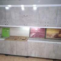 کابینت فلزی درب چوبی3متر آماده(ارتفاع 60و80)|مصالح و تجهیزات ساختمان|خرمشهر, |دیوار