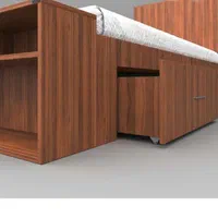 تخت مدل 303|تخت و سرویس خواب|شیراز, شهرک گلها|دیوار
