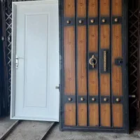 درب اتاقک اسانسور خرپشته اهنی انبار چوب|مصالح و تجهیزات ساختمان|تهران, نعمت‌آباد|دیوار