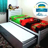 تخت خواب۲دو طبقه(تختخواب دوطبقه)(میزبان۱مهمان)رستا|تخت و سرویس خواب|مشهد, حسین‌آباد|دیوار