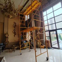 کرایه ی داربست و چهارپایه ی چرخدار پیکو