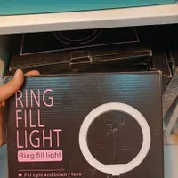 رینگلایت رینگ لایت قطر ۲۶ همراه سه پایه ۲ متری|دوربین عکاسی و فیلمبرداری|مشهد, وکیلآباد|دیوار
