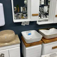 روشویی کابینتی آینه باکس حمام دستشویی