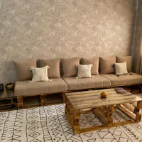 مبلمان مینیمال چوبی ۸ نفره(چوب روسی)