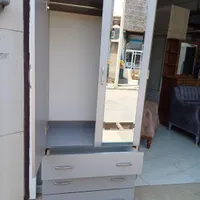 کمد لباس طوسی ۳کشو|جاکفشی، کمد، دراور|قزوین, |دیوار