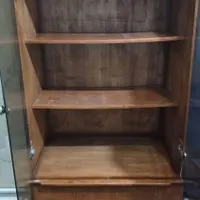کمد و کتابخانه در شیشه ای|کتابخانه، شلف، قفسه‌های دیواری|تهران, استاد معین|دیوار