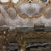مبل نیمه سلطنتی تاج دار|مبلمان خانگی و میز عسلی|پرند, |دیوار