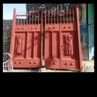 درب باغ و‌پارکینگ وحیاط|مصالح و تجهیزات ساختمان|اصفهان, باغ فدک|دیوار