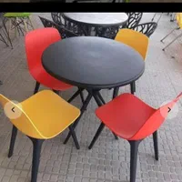 میز و صندلی پلاستیکی دانیال مشهد دوام نهارخوری غذا|میز و صندلی غذاخوری|مشهد, عبادی|دیوار