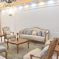 مبل کلاسیک استیل کویین فرانسوی طرح چستر کد۴|مبلمان خانگی و میز عسلی|چهاردانگه (تهران), |دیوار