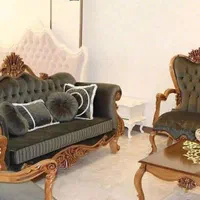 مبل سلطنتی تمام چوب