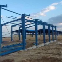 ساخت سوله ، اسکلت فلزی ، جرثقیل سقفی