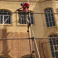 شستشو و جرم گیری نما و کفسابی