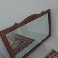 آینه ی برنز کوب چوبی|آینه|تبریز, |دیوار