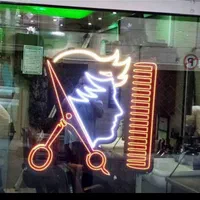 تابلو ال ای دی پیرایش قیچی طرح رخ|فروشگاه و مغازه|مشهد, پنجتن|دیوار