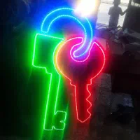 تابلو ال ای دی شکل سایپا تیبا کلید بستنی باطری|فروشگاه و مغازه|تهران, جوانمردان (اندیشه)|دیوار