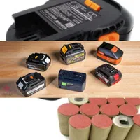 انواع باتری های لیتیومی باطری دریل شارژی باگارانتی|ماشینآلات صنعتی|مشهد, جاهد شهر|دیوار