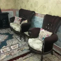 مبل هفت نفره همراه با دوعدد عسلی و میز وسط|مبلمان خانگی و میز عسلی|ماهدشت, |دیوار