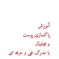 آموزش فیشیال و پاکسازی پوست