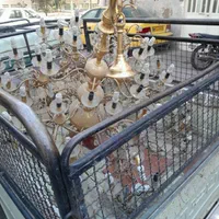 خرید وفروش لوستر برنزی و آبکاری  سرتاسر تهران|لوستر و چراغ آویز|تهران, نیروی هوایی (پیروزی)|دیوار