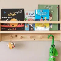 سیسمونی کلبه تخت تمام چوب رگال کمد صندلی شلف چوبی|تخت و صندلی بچه|مشهد, ده دی|دیوار
