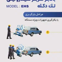 بالابر نفربر تک دکله یکنفره چرخ کارگاهی|ماشین‌آلات صنعتی|مشهد, گاز|دیوار